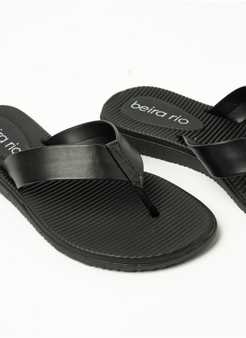 Beira Rio Lara Single Strap Flat Sandals  - Image 4
