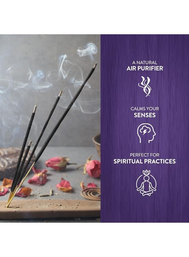 GR Sandalwood Incense Sticks Pack Of 120, Natural Relaxing, Prayer, Aromatherapy Incense for Air Purifier, Mind & Spirit & Ritualistic Fragrance, Ramadan Gift - Image 5