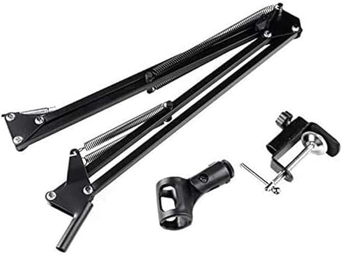 Professional Microphone Stand – Flexible Scissor Arm for Studio & Live Recording - Image 2