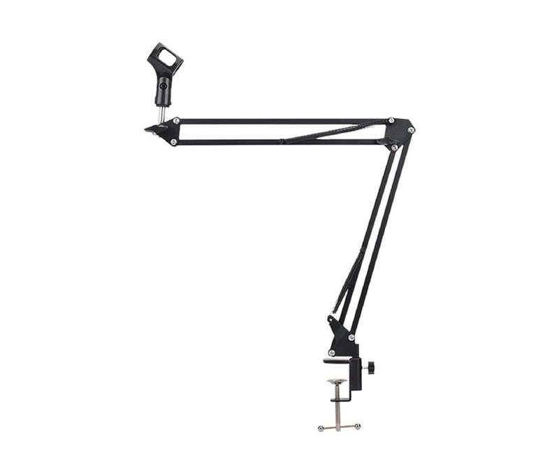 Professional Microphone Stand – Flexible Scissor Arm for Studio & Live Recording - Image 1