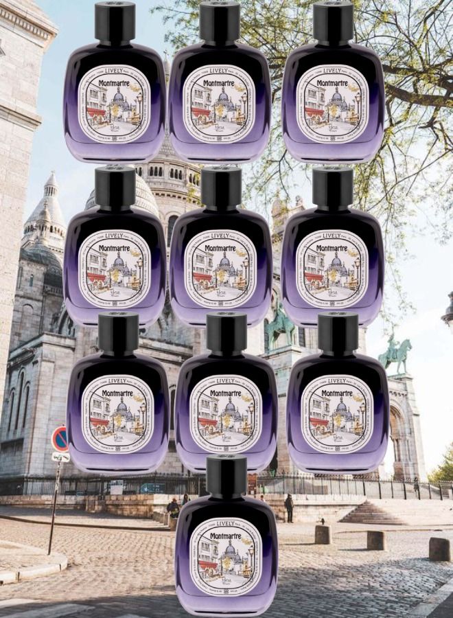 Lively 10 Pieces Montmartre Perfume 100ml EDT - Image 1
