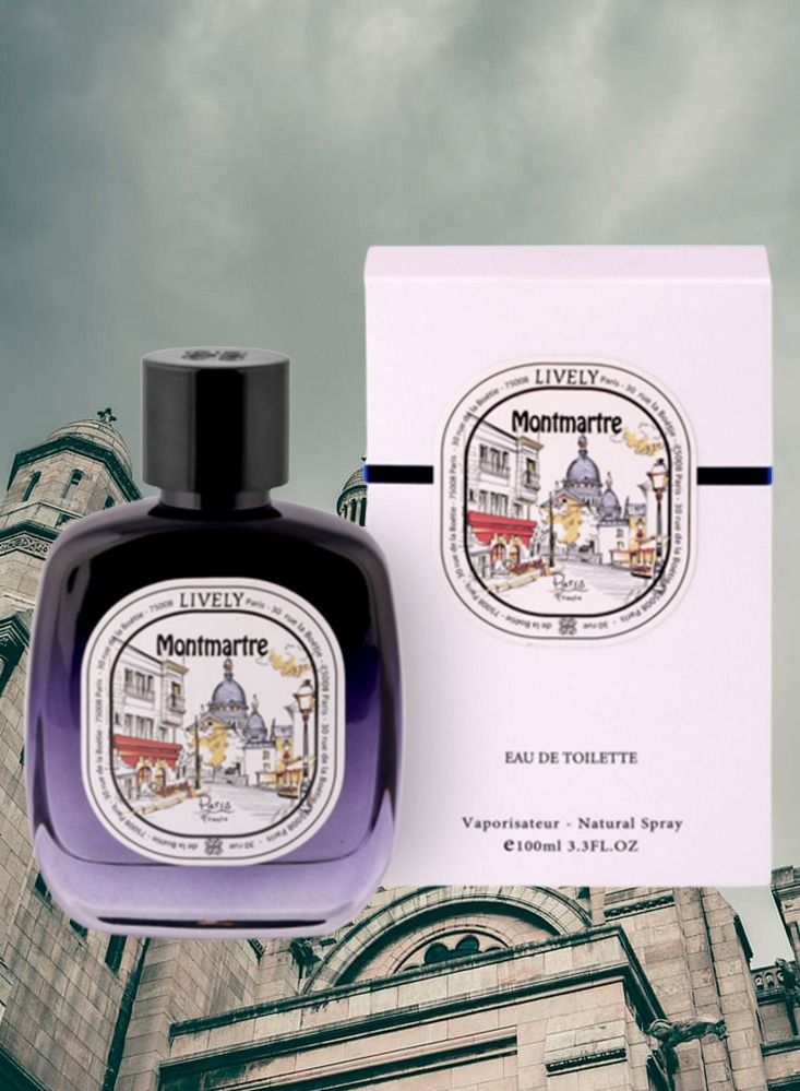 Lively 10 Pieces Montmartre Perfume 100ml EDT - Image 3