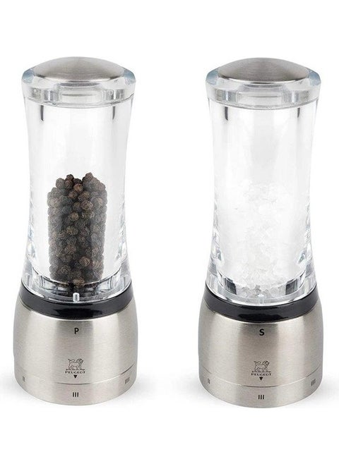 Daman U K.Pepper+Salt Mix. Set Acr/Inx 16cm