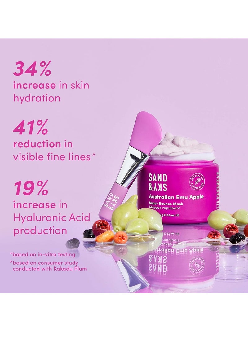 Sand & Sky Australian Glow Berries Super Bounce Face Mask Hydrating and Moisturizing Face Mask  - Image 4