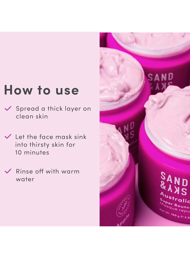 Sand & Sky Australian Glow Berries Super Bounce Face Mask Hydrating and Moisturizing Face Mask  - Image 5