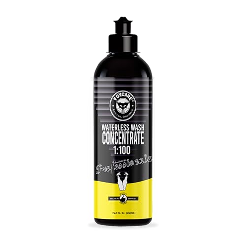 Foxcare Waterless Car Wash Kit 450ml | 100X Concentrate Car Cleaning Spray with Empty Spray Bottle & Microfiber Cloth | No Water Car Wash, Scratch-Free Cleaning, High Gloss Finish for Cars & Bikes - Image 3