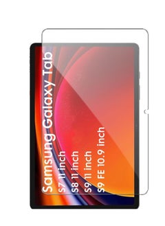 Generic Tempered Glass Screen Protector For Samsung Galaxy Tab S9 FE/S9/S8/S7 11 inch SM-X700/X706/T870/T875  - Image 1
