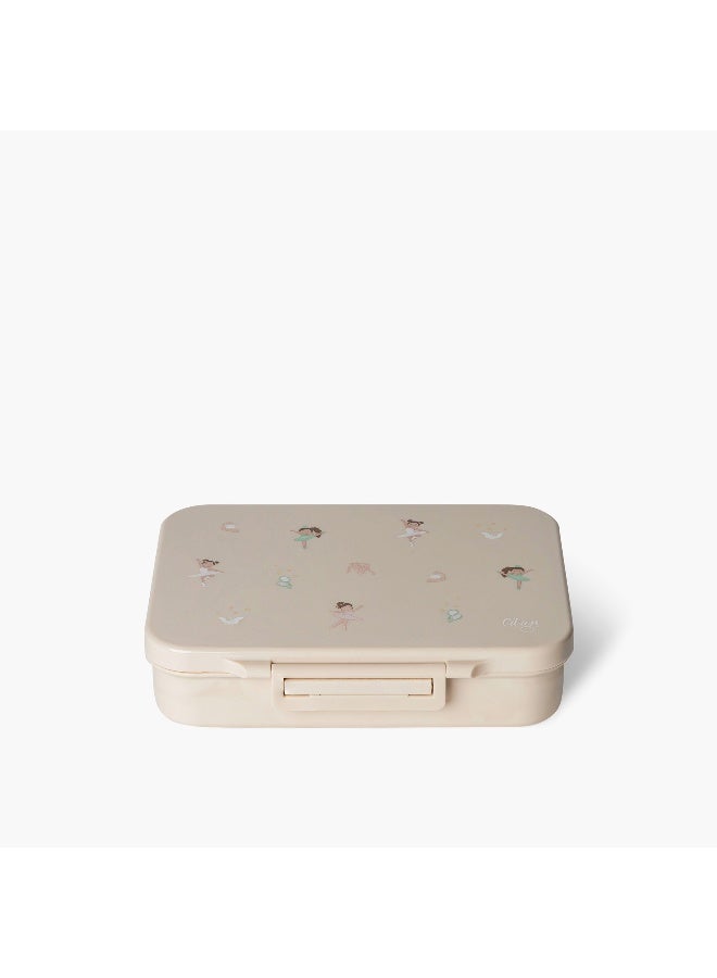 Citron Ballet Print Sectioned Lunch Box for Girls - Image 3