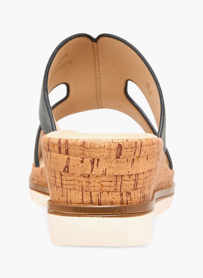 لو كونفورت صنادل مريحة سهلة الارتداء معدنية - Image 4