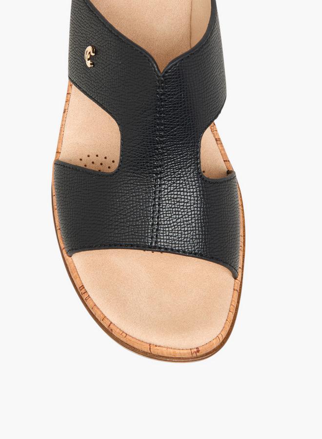 لو كونفورت صنادل مريحة سهلة الارتداء معدنية - Image 3