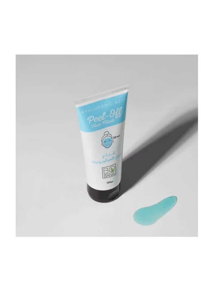 بوبانا قناع تقشير الوجه بحمض الهيالورونيك 120 جم