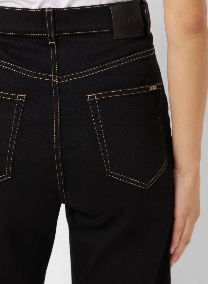 بوس جينز خصر عالي - Image 4