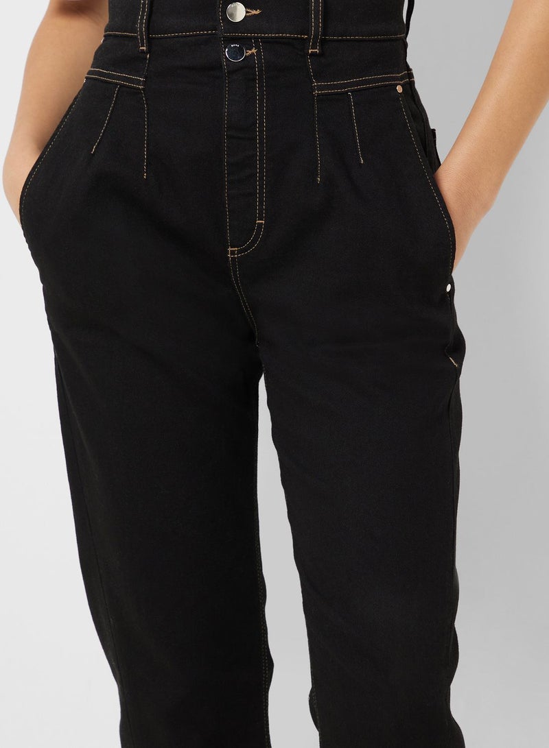 بوس جينز خصر عالي - Image 3