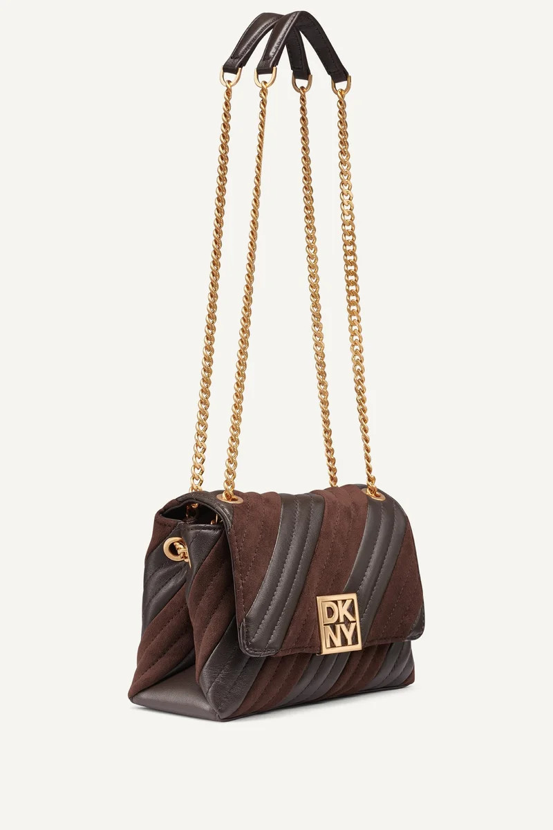 DKNY  LEON SMALL FLAP CROSSBODY BAG for Women | Best Price UAE