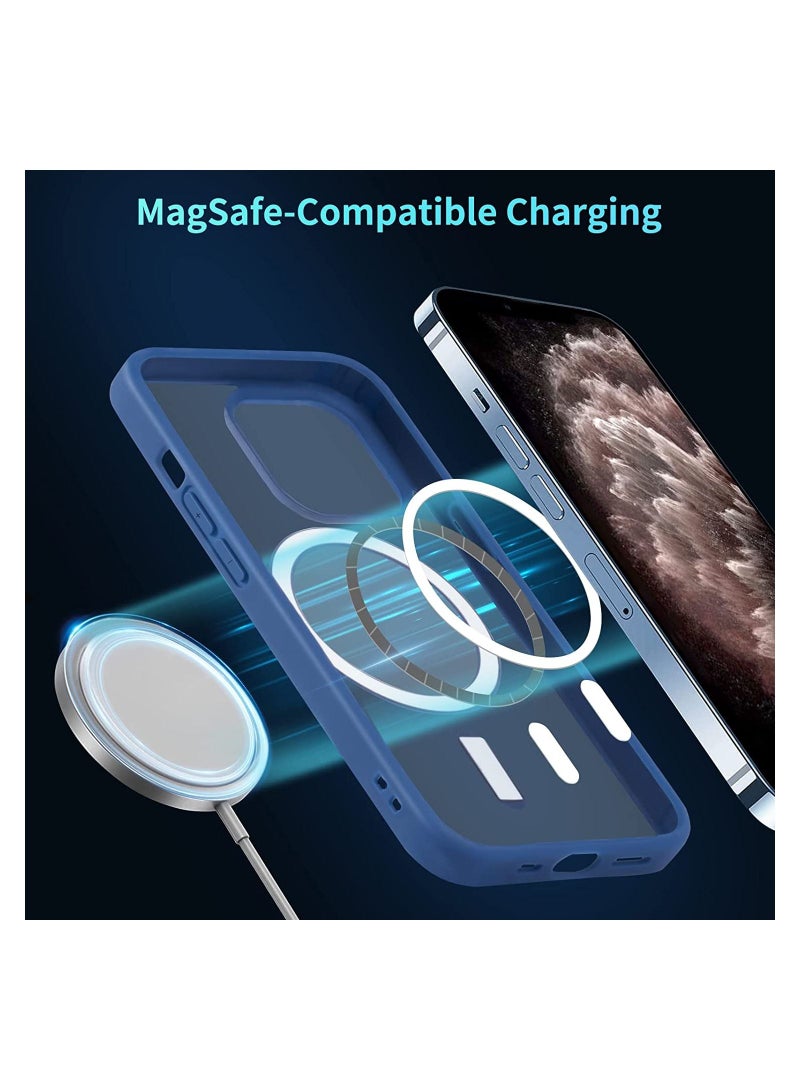 iPhone 13 Pro Case Clear Magsafe Slim Cover, Ultra-Thin Shockproof and Anti-Yellow Transparent Protective Cover - Image 2