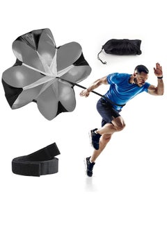 ShebSheb Running Drag Parachutes,Speed Training Resistance Parachute 48" Inch Sports Power Running Chute  - Image 1