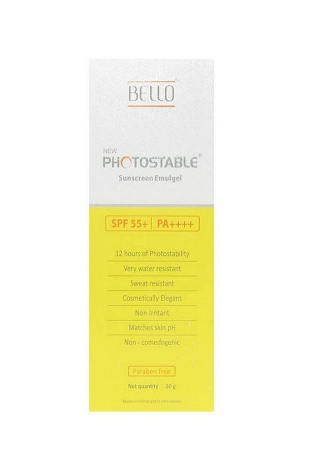 Photostable New Spf 55+ Pa++++ Sunscreen Emulgel 50 Gm - Image 1