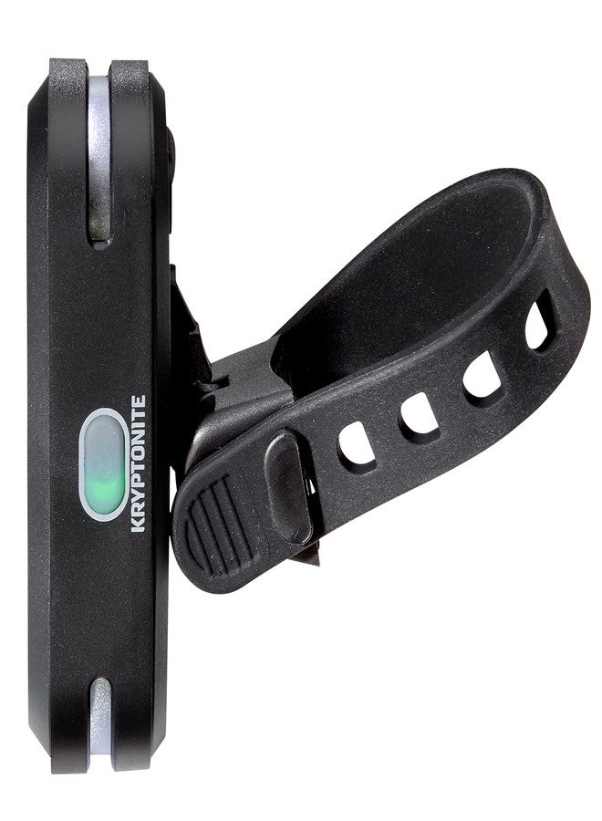 Kryptonite Avenue F-100 Bike Light, Bright LED Front Headlight USB Rechargeable, 100 Lumen Bicycle Light, 6 Light Modes Runtime 22+ Hours - Image 4