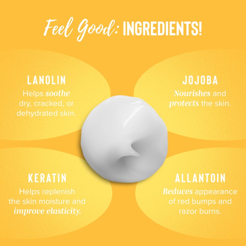 Coochy Shave Cream - Moisturizing Shave Lotion - Gentle Intimate Shaving Cream - For Bikini Area, Underarms, Legs & More - Rash-Free, Hydrating Formula - Peachy Keen, 7.2 oz - Image 4