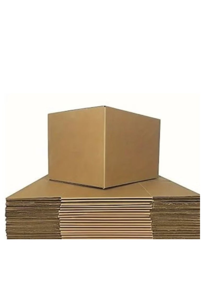 Generic 15 Pieces of Empty Cardboard Boxes For Cargo And Moving 60x45x45cm  - Image 2