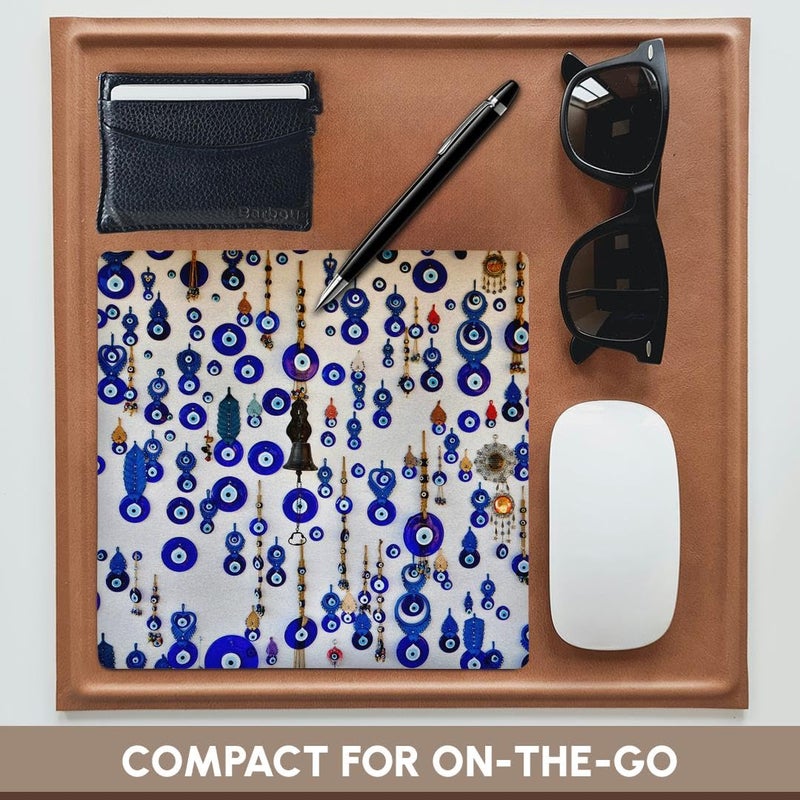 3dRose Evil Eyes for sale in shop near Castle, Cappadocia, Turkey - Mouse Pad, 8 by 8 inches (mp_187747_1) - Image 4