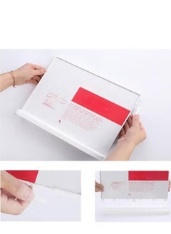 Eckek Eckek  ABS Plastic Sign Holder，Menu Displays T Shape Sign Stand  - Image 5