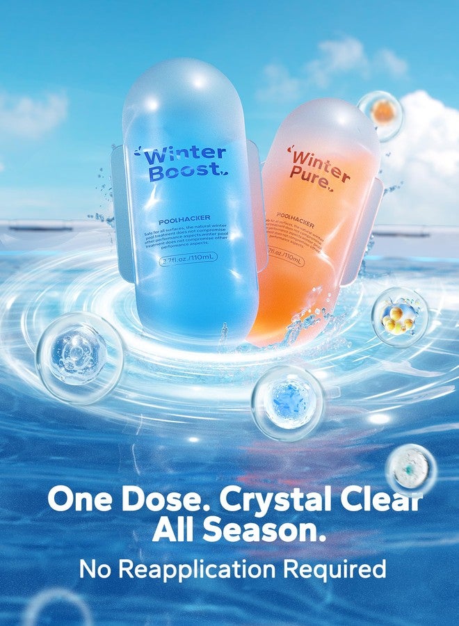 POOLHACKER Winter Pool Closing Kit - 3 in 1 Winterizing Care for Above Ground Pool and inground Pools, Long-Lasting & Safe for 15,000 Gallons - Image 2