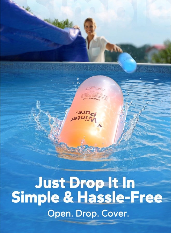POOLHACKER Winter Pool Closing Kit - 3 in 1 Winterizing Care for Above Ground Pool and inground Pools, Long-Lasting & Safe for 15,000 Gallons - Image 5