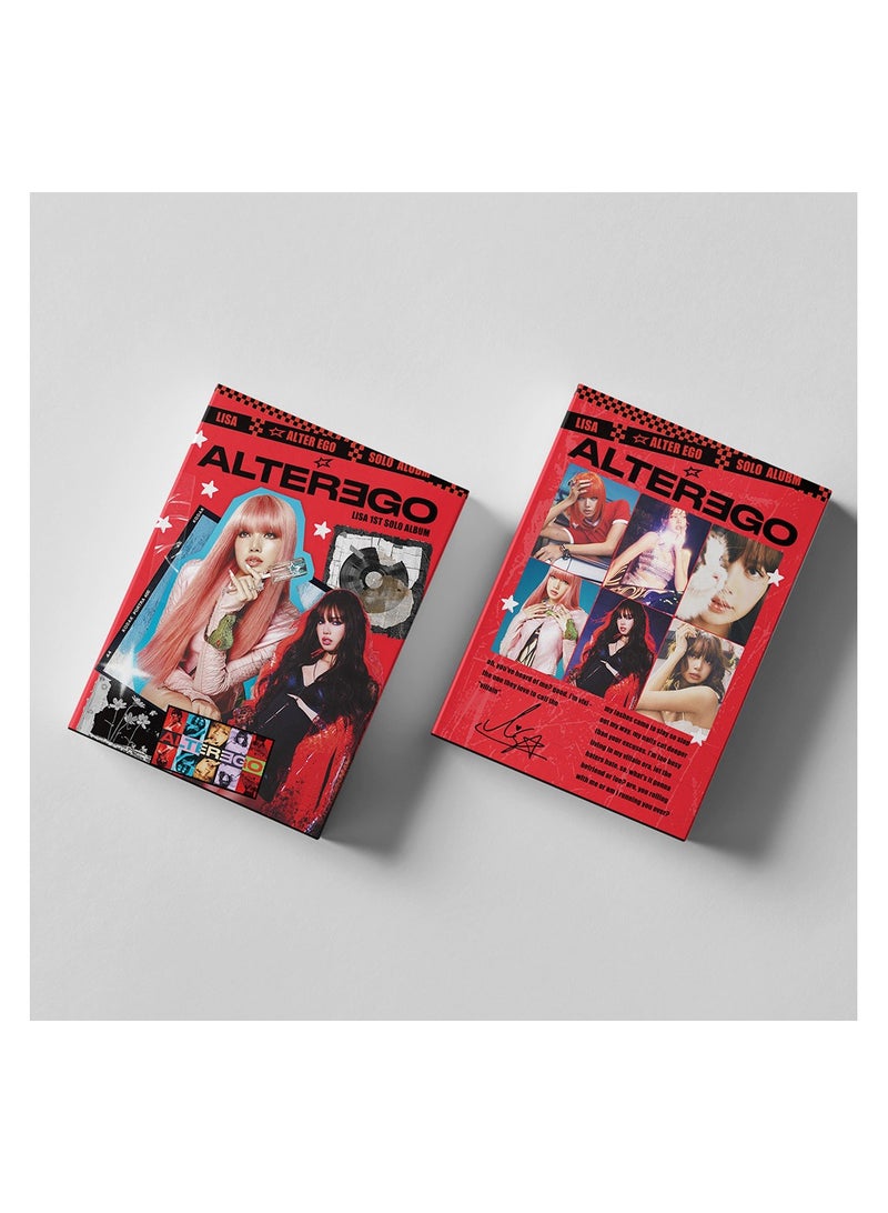 NIBEMINENT 55 Pcs Kpop BLACKPINK - LISA ALTER EGO Lomo Cards Card For Fans Collection Gifts - Image 3
