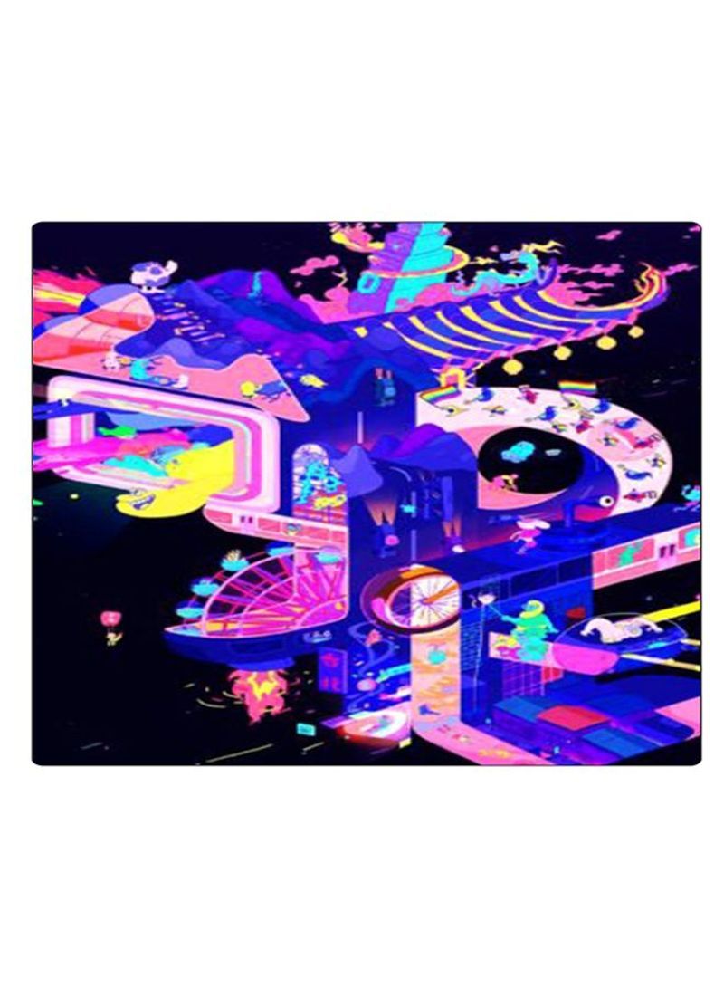 RKN Printed Anti-Slip Gaming Mouse Pad Multicolour