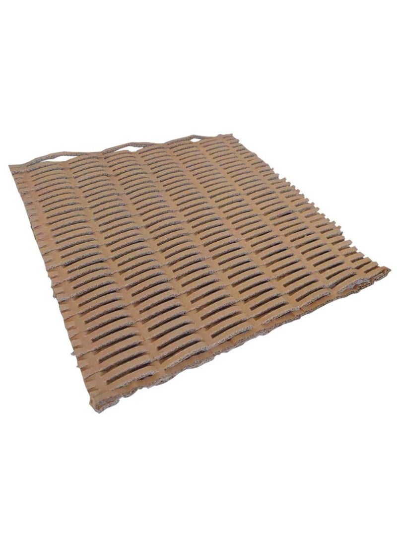 PACK CRAFT - Cut Paper Shred Filler Shredded Carton Wrap Paper For Gift Box, Gift Basket Bag Filler Grass Cushion Stuffing For Gifts, Grocery, & Perfumes Holiday Packaging Wrapping Carton Mesh Packing Supplier Paper Filler Honeycomb Cardboard Sheets Filler 5 Ply (1 Box = 50 Cm X 12 Meters (Sheet Length Variable 1.7 to 2 Meters, Total Sheets 6 To 7 Pcs) Honeycomb Carton Sheets Honeycomb Wrap - Image 1