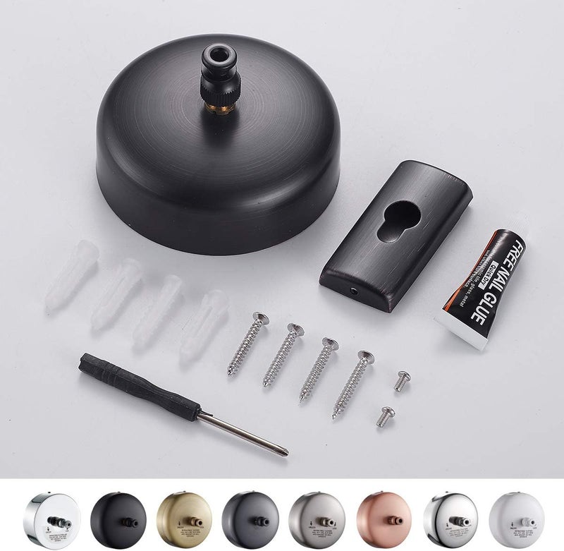 JOOM Retractable Clothesline Stainless Steel Heavy Duty 9Feet(MAX) for Hanging Drying in Bathroom Laundry Hotels, Chrome Finish,Round Style (Brushed Black) - Image 2