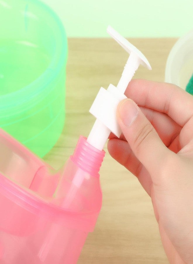 YEKDA New 2 in 1 Double Layer Liquid soap Dispenser | Soap Dispenser and Scrubber Holder Multipurpose Dish Soap Dispenser for Home - Image 5
