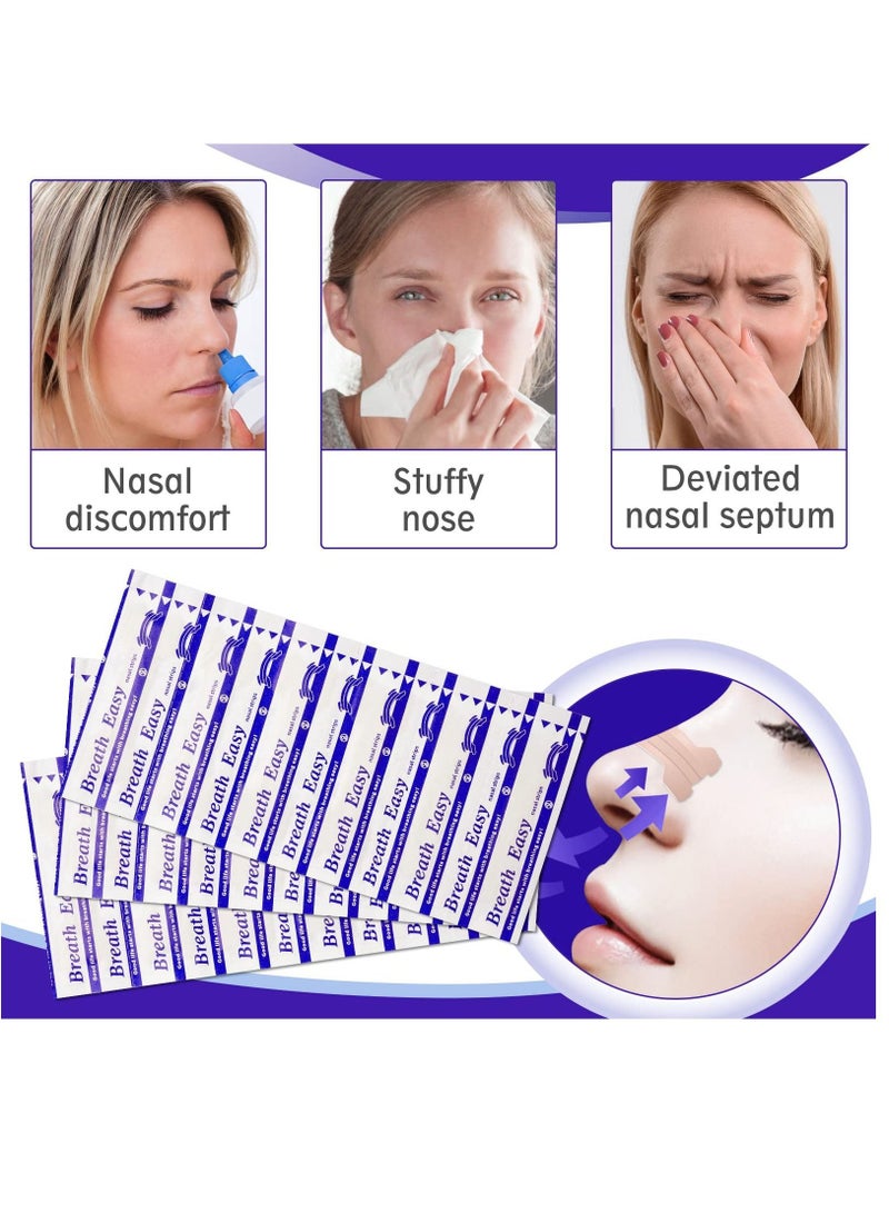 Nasal Strips 120pcs Nose Strip to Stop Snoring  Less Congestion Snoring Strips Help You Breathe Through Your Nose Anti Snore For Right - Image 2