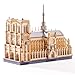 Rowood 3D Puzzles for AdultsWooden Architecture DIY Model Kit Building Set for Adults NotreDame de Paris Cathedral and Castle CollectionBirthday for Women Friends - Image 2