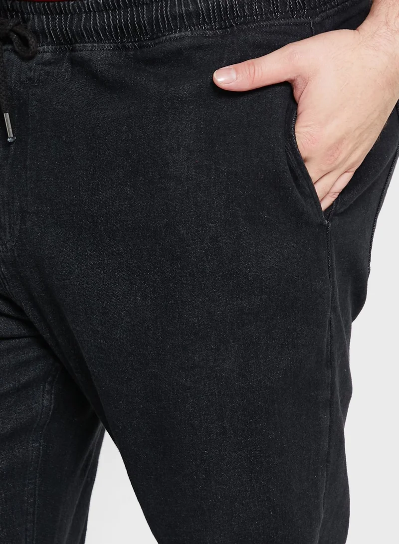 Seventy Five Relaxed Fit Denim Jogger