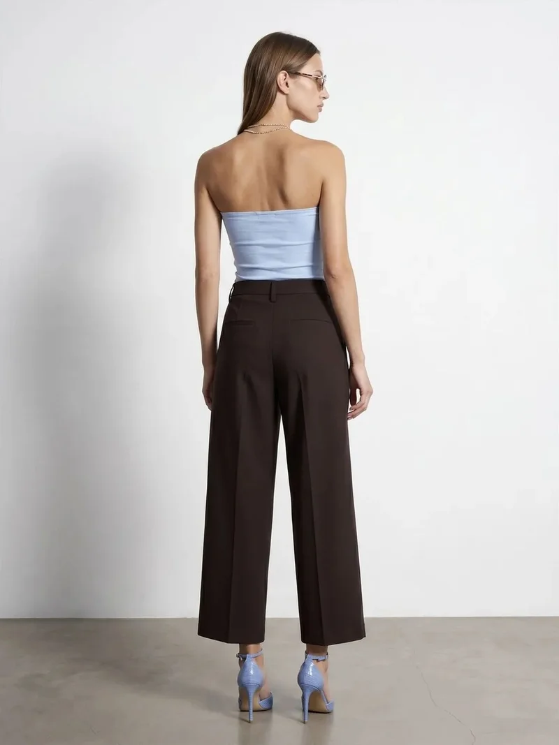 ديلفين DILVIN Strapless Bodycon Bandeau Blouse