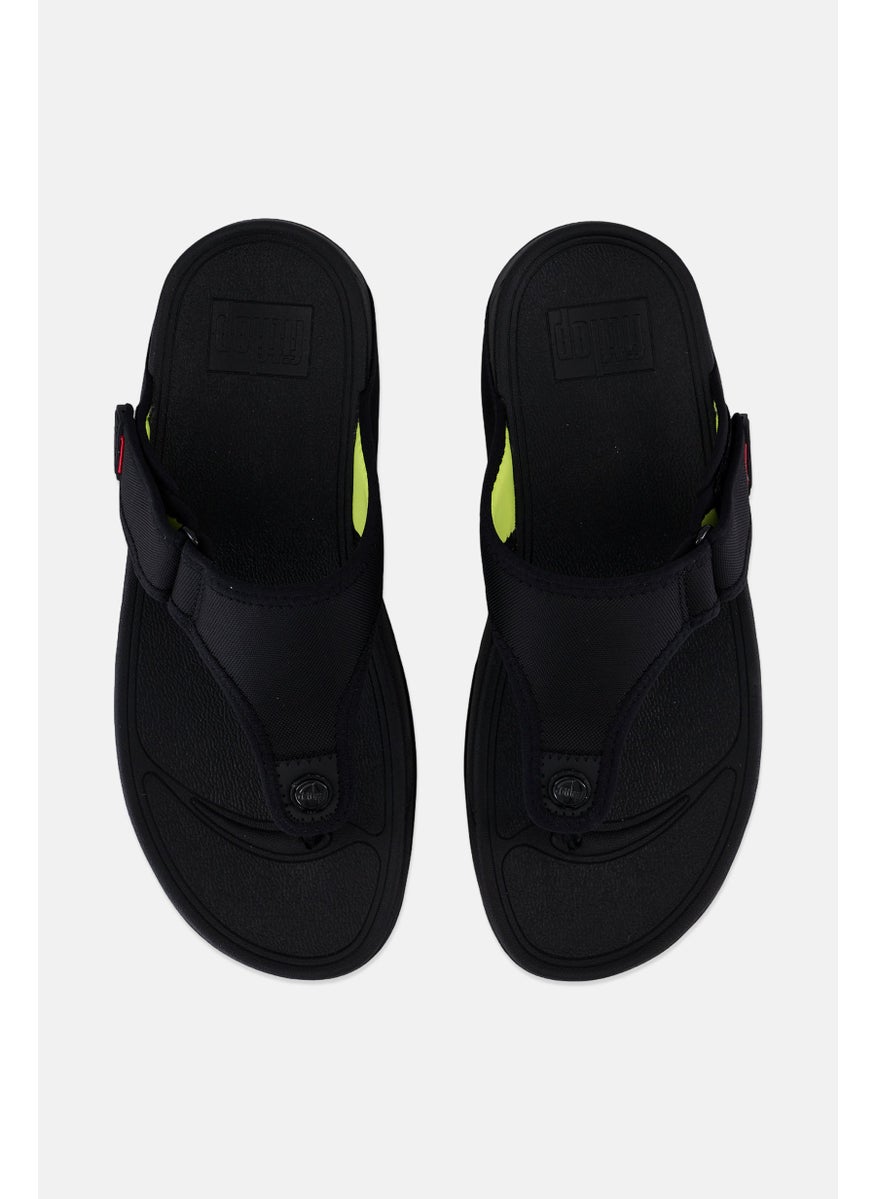 FitFlop Men Trakk II Slip On Sandals, Black  - Image 2
