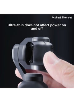 Generic For DJI Osmo Pocket3 Eye Magnetic Filter Black Soft ND Dimmer CPL Polarization-Color:Suitable For DJI Pocket3 [cpl+heirou 1/4+adjustable Nd2-64] Filter  - Image 3