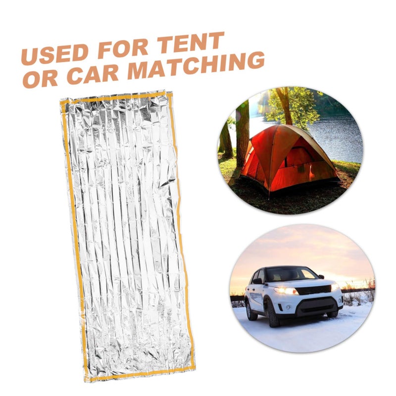 Lightweight Compact Insulated Sleeping Bag Liner for Hiking Camping Travel Random Color - Image 3