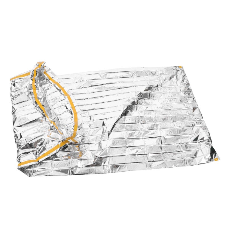 Lightweight Compact Insulated Sleeping Bag Liner for Hiking Camping Travel Random Color - Image 2