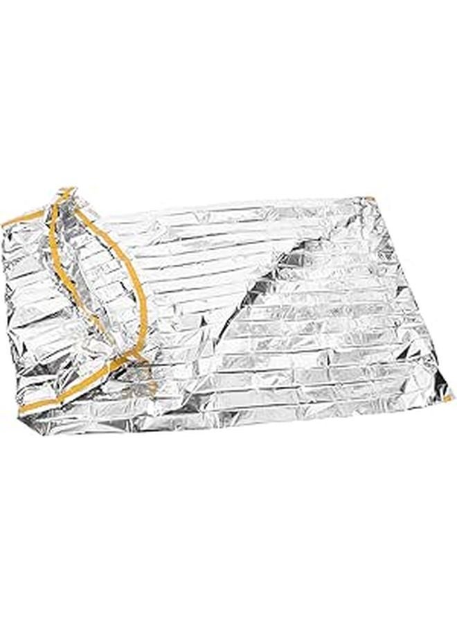 Lightweight Compact Insulated Sleeping Bag Liner for Hiking Camping Travel Random Color - Image 1