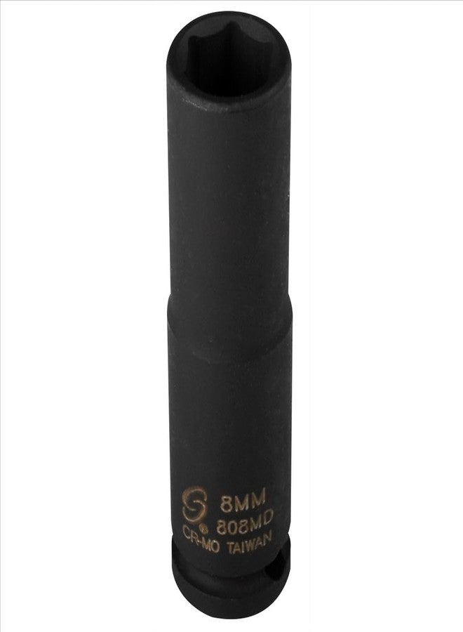 Sunex Tools Sunex 808md 1/4-Inch Drive 8-Mm Deep Impact Socket - Image 1