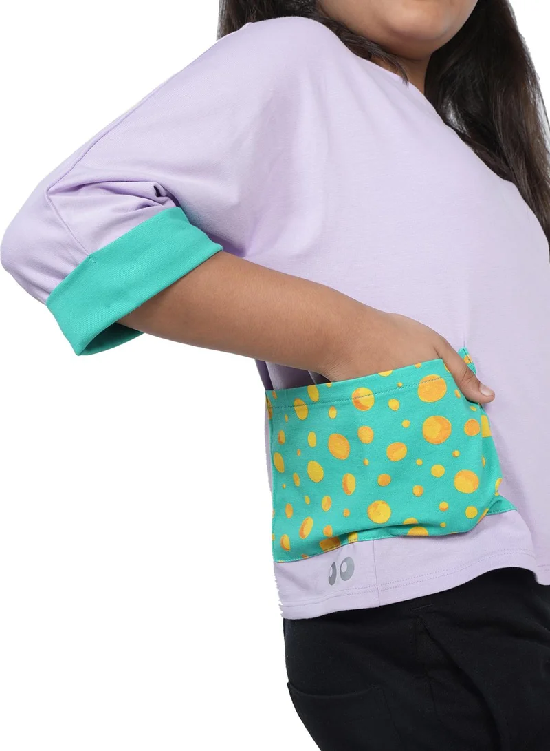 Pilolo Kimono Polka Top