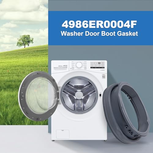 Earthtec Upgraded 4986ER0004F Washer Door Boot Gasket Fit for Kenmore LG WM2101HW WM2250CW WM2050CW WM2301HR Replaces 4986ER0004J 4986ER0004K 4986ER0004N 4986ER0004M - Image 5