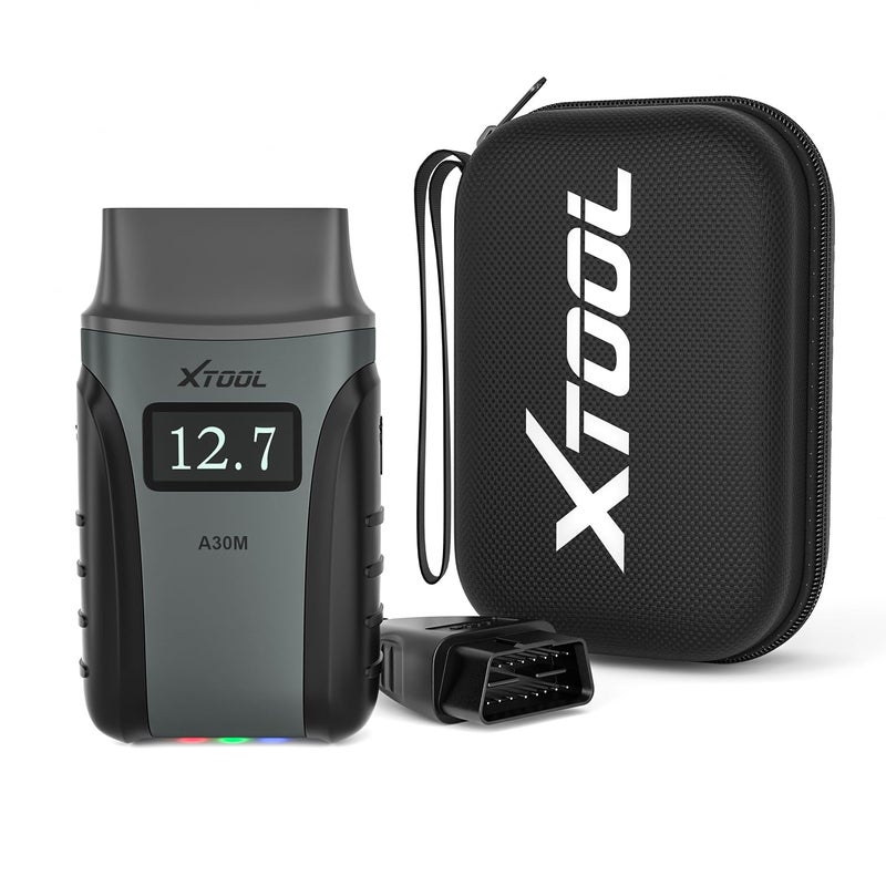 XTOOL Anyscan A30M OBD2 Scanner Kit No Subscription Required Wireless Bidirectional Scan Tool with Storage Bag for iOS Android 26 Resets Live Data ABS Bleed Diagnostic Tool CAN FD FCA - Image 2