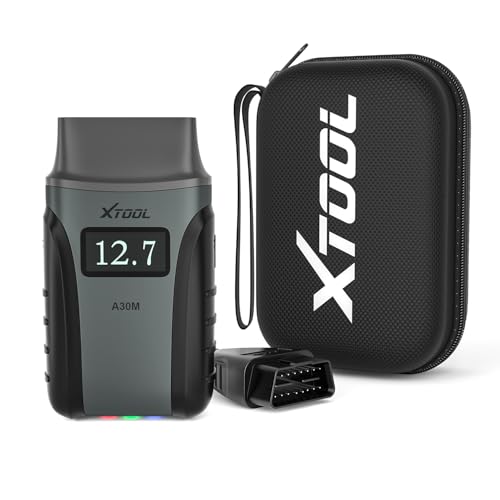 XTOOL Anyscan A30M OBD2 Scanner Kit No Subscription Required Wireless Bidirectional Scan Tool with Storage Bag for iOS Android 26 Resets Live Data ABS Bleed Diagnostic Tool CAN FD FCA - Image 1