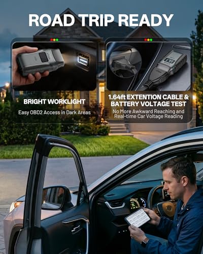 XTOOL Anyscan A30M OBD2 Scanner Kit No Subscription Required Wireless Bidirectional Scan Tool with Storage Bag for iOS Android 26 Resets Live Data ABS Bleed Diagnostic Tool CAN FD FCA - Image 3