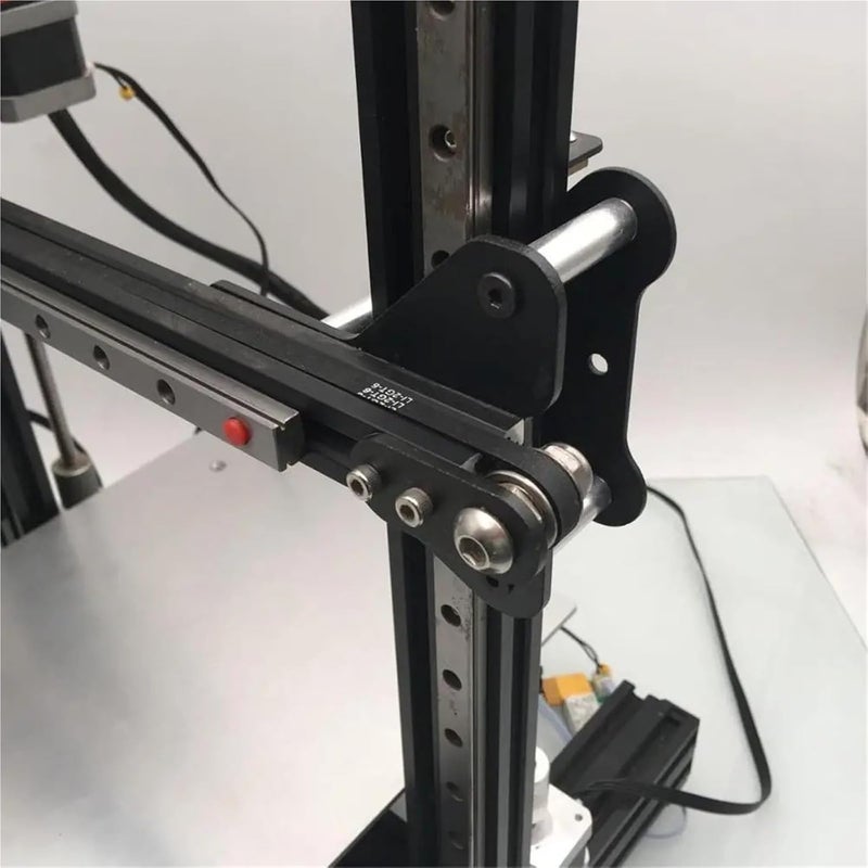 Compatible for Creality, Z Axis MGN12H Linear Rail Upgrade Kit for Ender 3 Pro CR-10 S4 S5 3D Printer(Plates and Nuts,CR-10 S5) - Image 4
