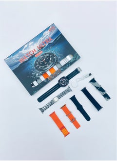 Ultra 1.52-inch High-Definition Smart Watch Set, with 7 interchangeable straps to match your mood, taking care of both your health and entertainment  - Image 3